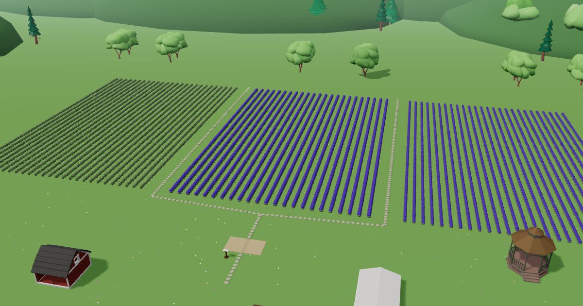 Tumalo Lavender in the Lavender Farm Simulator