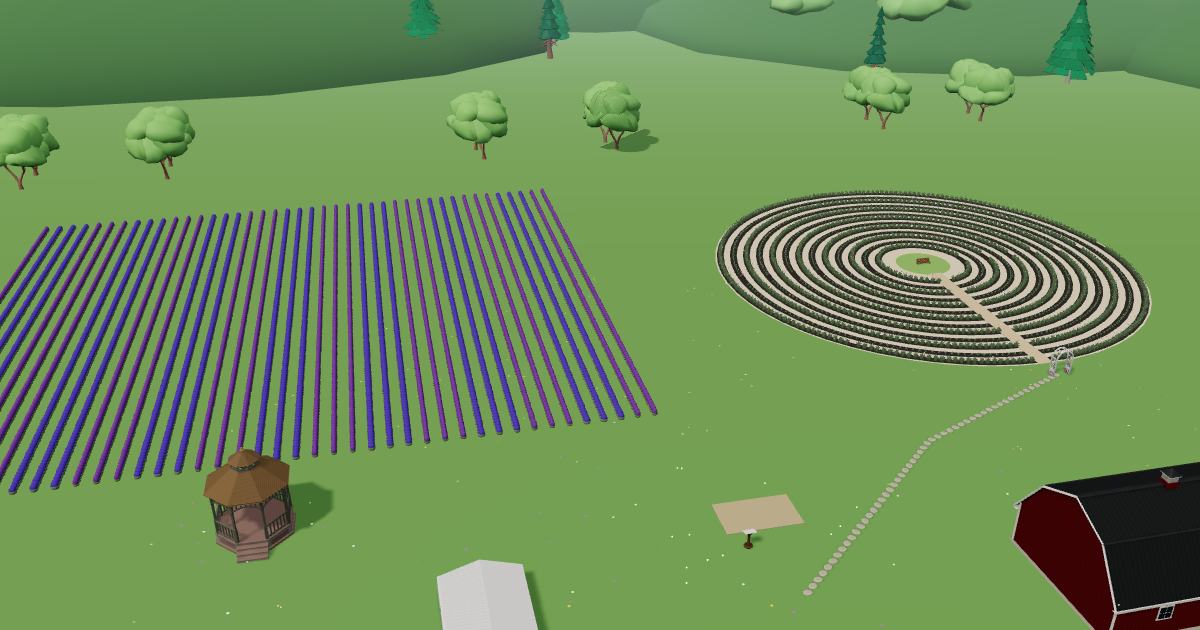 Whispering Lavender Farm in the Lavender Farm Simulator