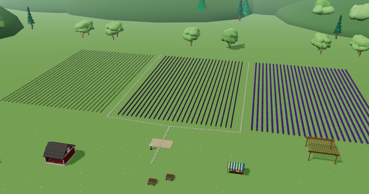 White Hills Farm in the Lavender Farm Simulator