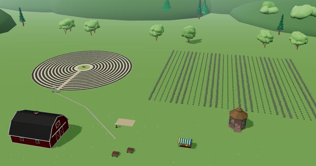 Island Lavender in the Lavender Farm Simulator