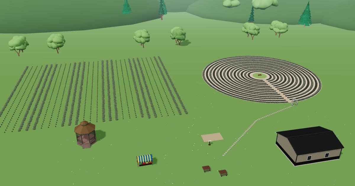 Woodstock Lavender in the Lavender Farm Simulator